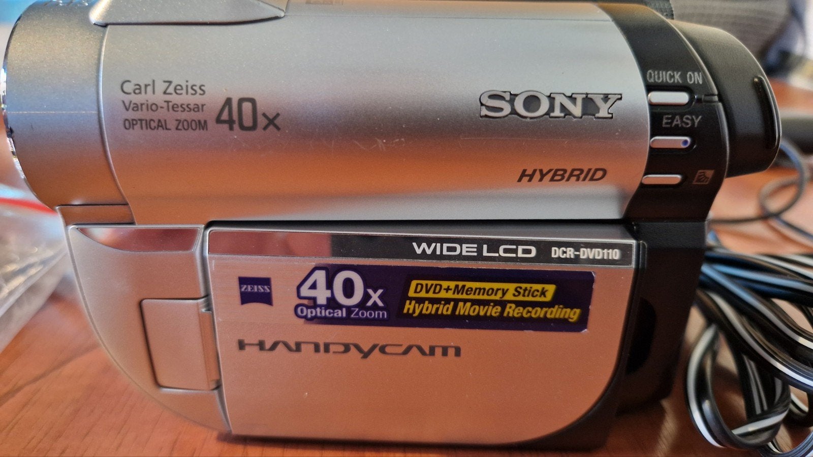 Sony Handycam DCR-DVD110 DVD Camcorder 40x Optische Zoom, Gebruikt, Dvd, 20x of meer, Ophalen of Verzenden