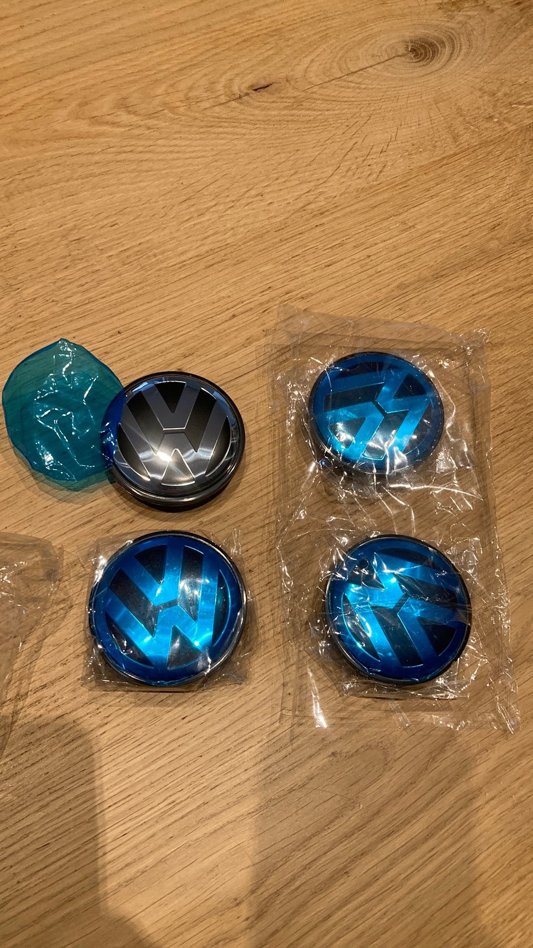 Vw naafdoppen, Auto diversen, Wieldoppen, Ophalen of Verzenden, Nieuw