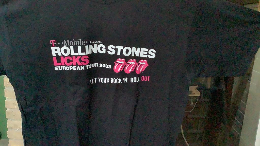 Rolling Stones shirt uit 2003, Kleding | Heren, T-shirts, Ophalen of Verzenden, Nieuw, Zwart