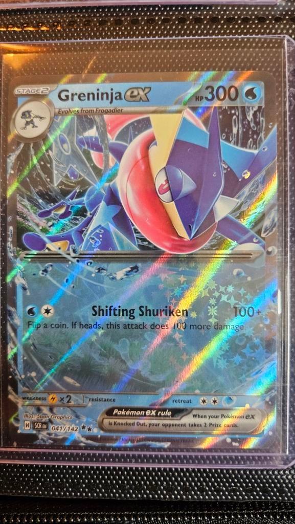 Greninja EX SCR 041/142, Ophalen of Verzenden