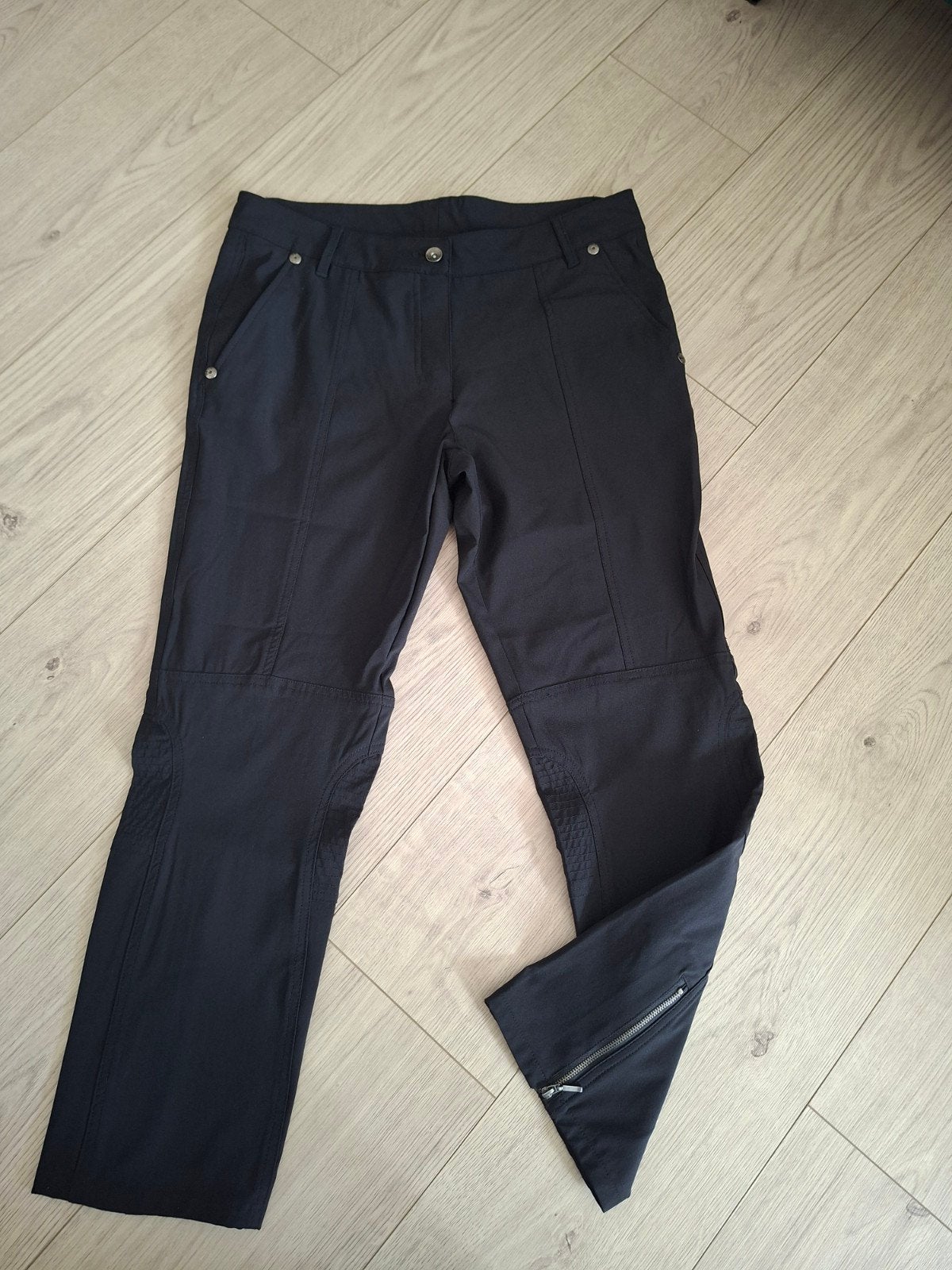 Zizo 3/4 Broek Maat 40 - Comfortabel en Stijlvol, Zwart, Ophalen of Verzenden, Zo goed als nieuw, Driekwart