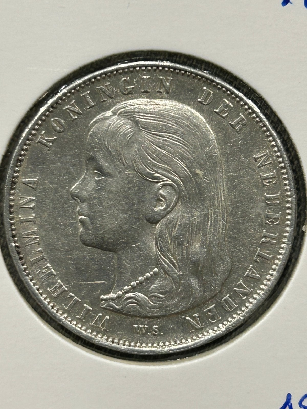 1 gulden 1892 Nederland, Postzegels en Munten, Verzenden, Koningin Wilhelmina, 1 gulden
