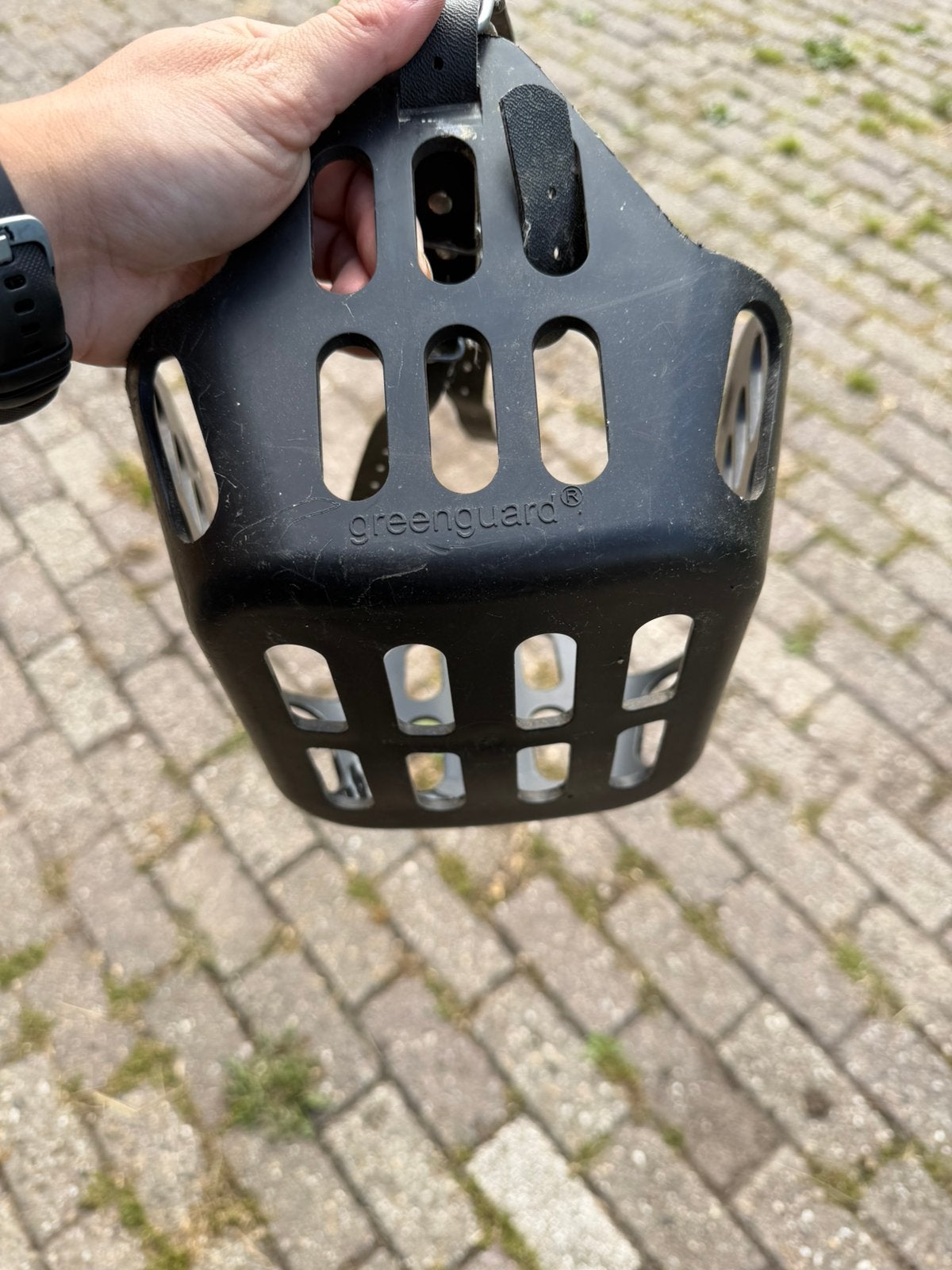 greenguard grasmasker paard, Dieren en Toebehoren, Ophalen of Verzenden, Zo goed als nieuw, Overige soorten