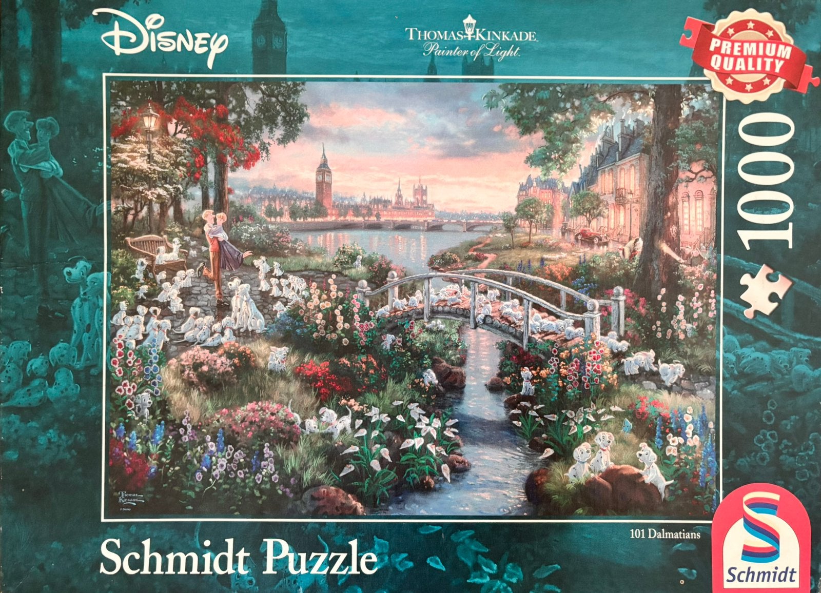 Disney “101 Dalmatiërs”, Ophalen of Verzenden, 500 t/m 1500 stukjes, Zo goed als nieuw