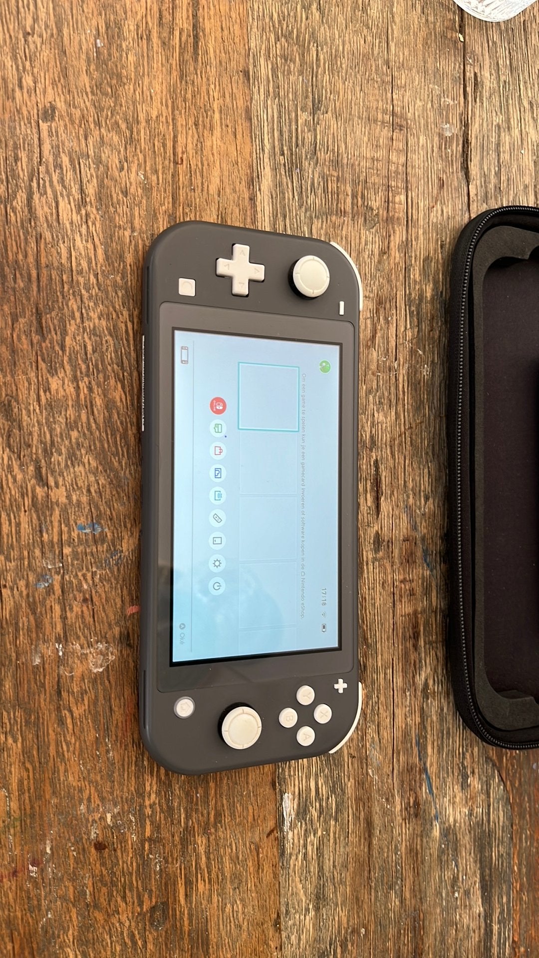 Nintendo Switch Lite Grijs, Spelcomputers en Games, Spelcomputers | Nintendo Switch Lite, Ophalen of Verzenden, Grijs, Gebruikt