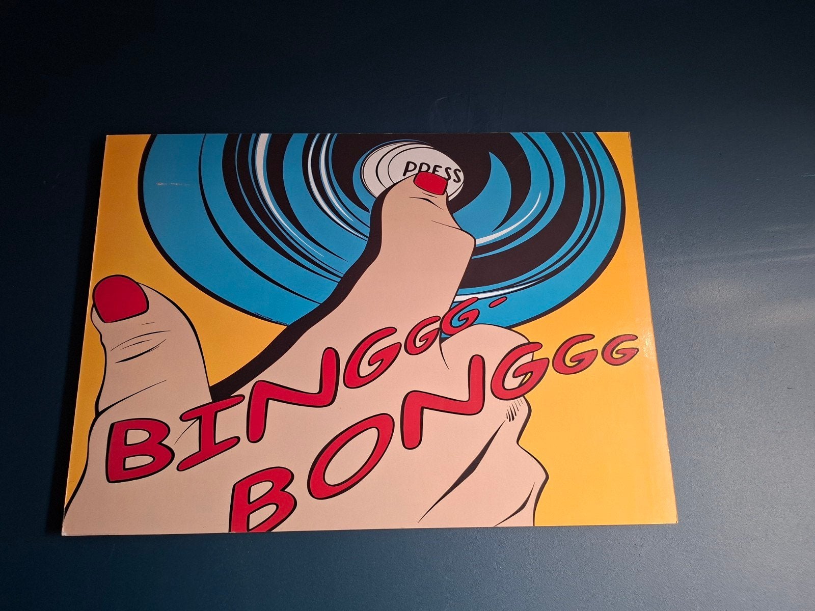 Binggg Bonggg Ikea retro plaat, Ophalen of Verzenden, Huis en Inrichting