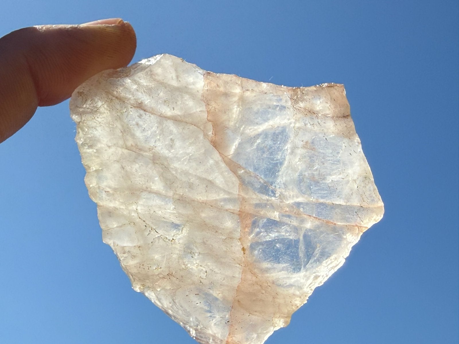 Red Healer Lemurian - Hematoide kwarts mineralen edelstenen, Ophalen of Verzenden, Mineraal