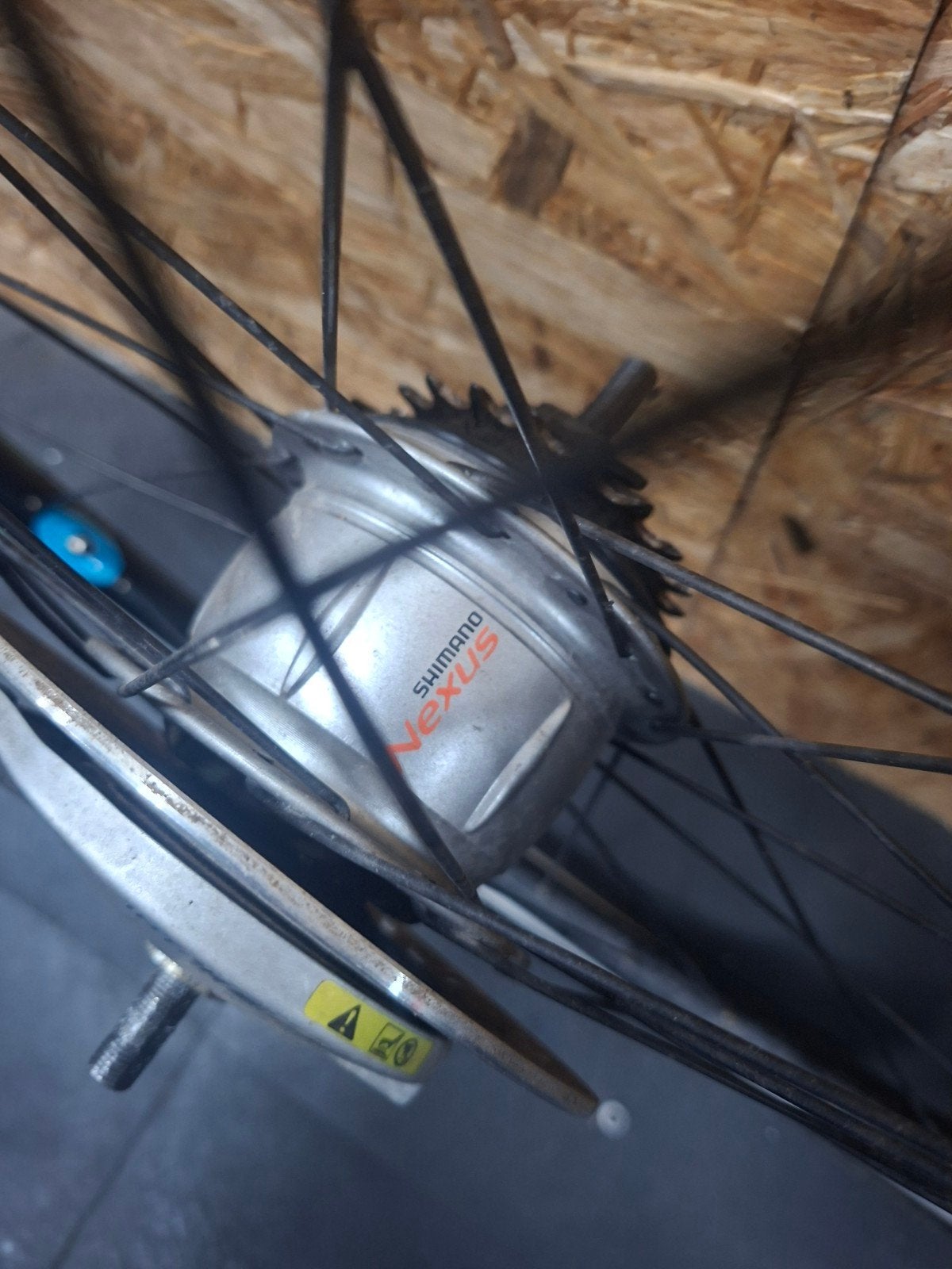 28 inch Shimano Nexus 8 wiel - Zo goed als nieuw, Wiel, Ophalen of Verzenden, DE FIETSCHEF, Contact@deFietschef.nl