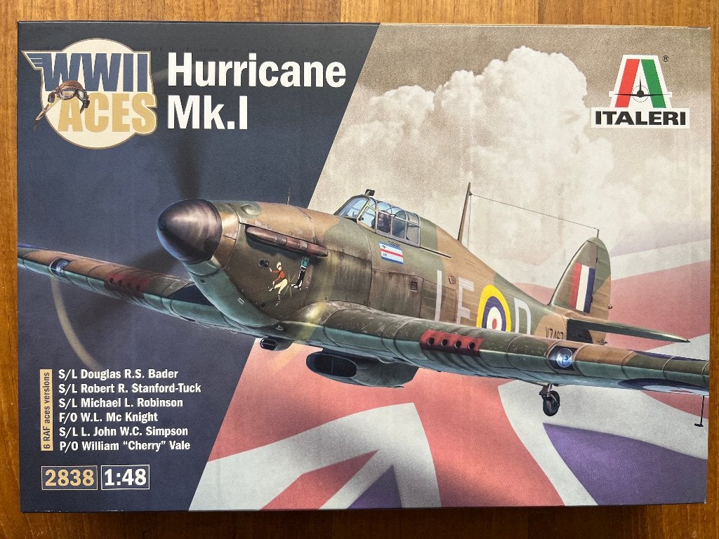 Italeri Hurricane Mk.I WWII Aces 1:48 - 2838, Italeri, Nieuw, Ophalen of Verzenden, Groter dan 1:72