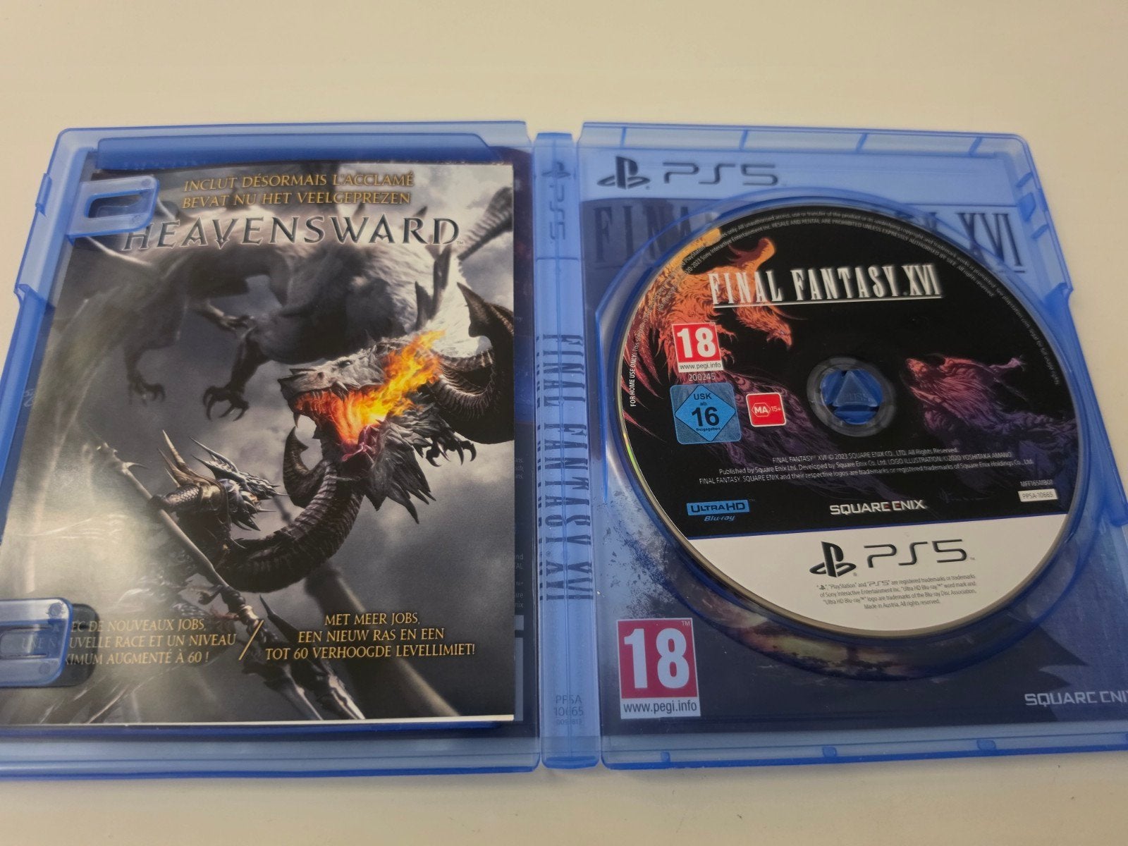 Final Fantasy 16 XVI (PS5) Voor Playstation 5 Lees Goed, Square Enix Ltd. 240 Blackfriars Road, London, SE1 8NW, UK, Ophalen of Verzenden