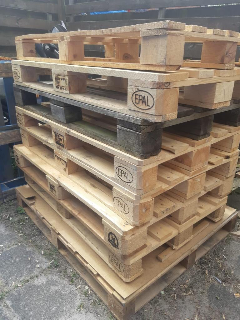 Euro pallets/ EPAL pallets te koop - per stuk of partij, Ophalen of Verzenden, Zo goed als nieuw, 50 mm of meer, Pallet