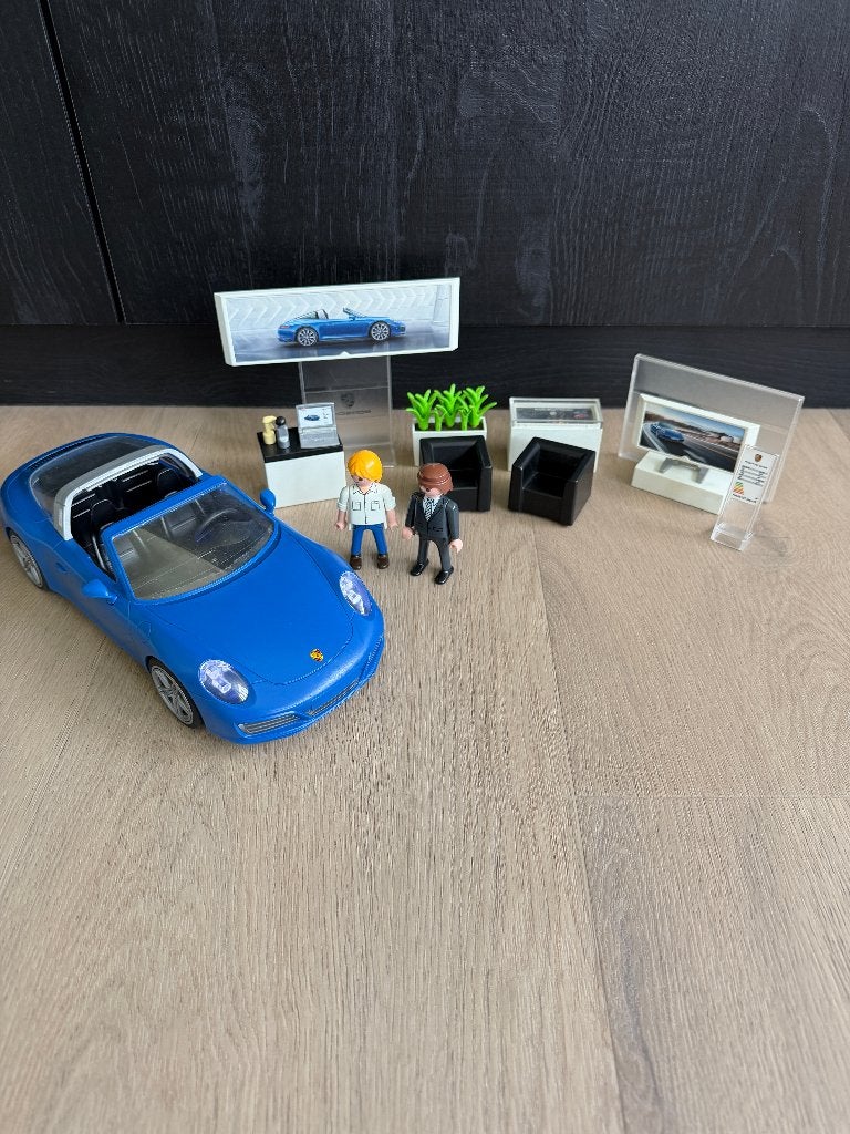 Playmobil Porsche 911 Targa 4S, Ophalen of Verzenden, Gebruikt, Voertuig