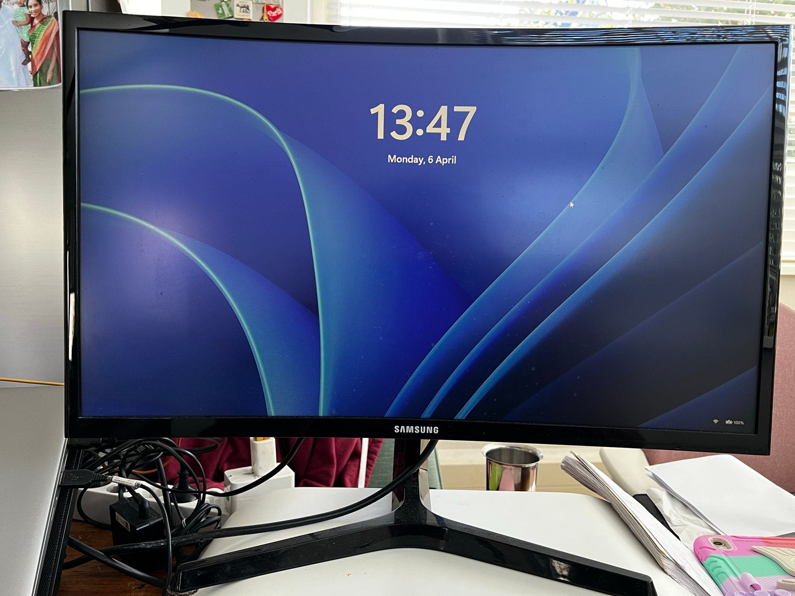 Samsung C24F396FH Curved Monitor - Full HD, Computers en Software, Monitoren, Curved, VA, Full HD, 5 ms of meer