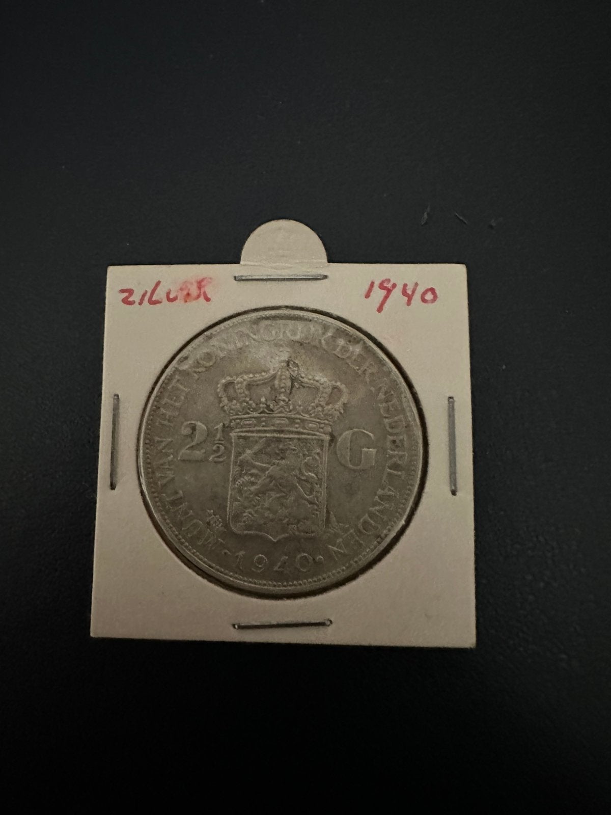 Zilveren Rijksdaalder 1940 – Koningin Wilhelmina (Prachtigkw, Ophalen of Verzenden, Nederland, Munten