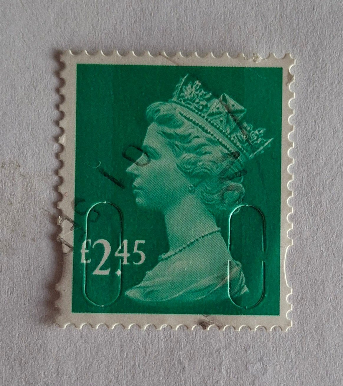 Engeland Machin S.G. U2961 gebruikt, Verzenden