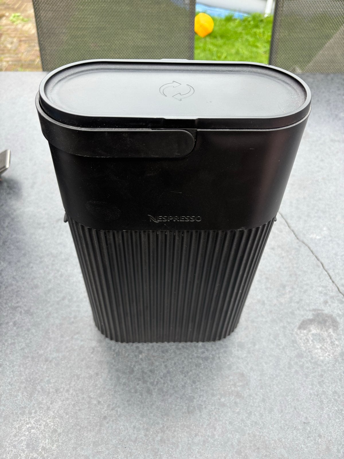 Nespresso recycle container voor gebruikte cups, Koffiepads en cups, Overige modellen, 10 kopjes of meer, Ophalen of Verzenden