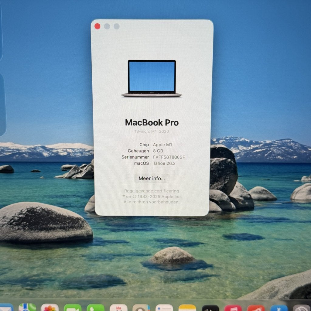 MacBook Pro M1 512GB grijs /ongebruikt + 12 maanden garantie, Apple, Zo goed als nieuw, Support@apple.com, Apple Park Way, Cupertino, California