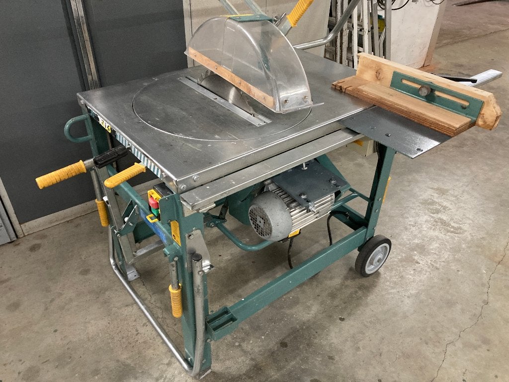 gjerde zaagtafel bouwzaag 380 volt, Ophalen, Cirkelzaag, 70 mm of meer, Zo goed als nieuw