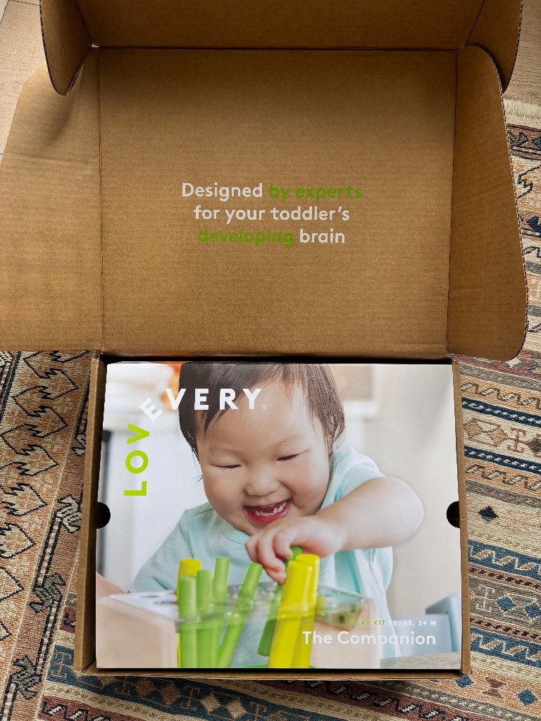 Lovevery Companion Kit 22-24 Months, Kinderen en Baby's, Speelgoed | Educatief en Creatief, Ophalen, Zo goed als nieuw, Taal en Lezen