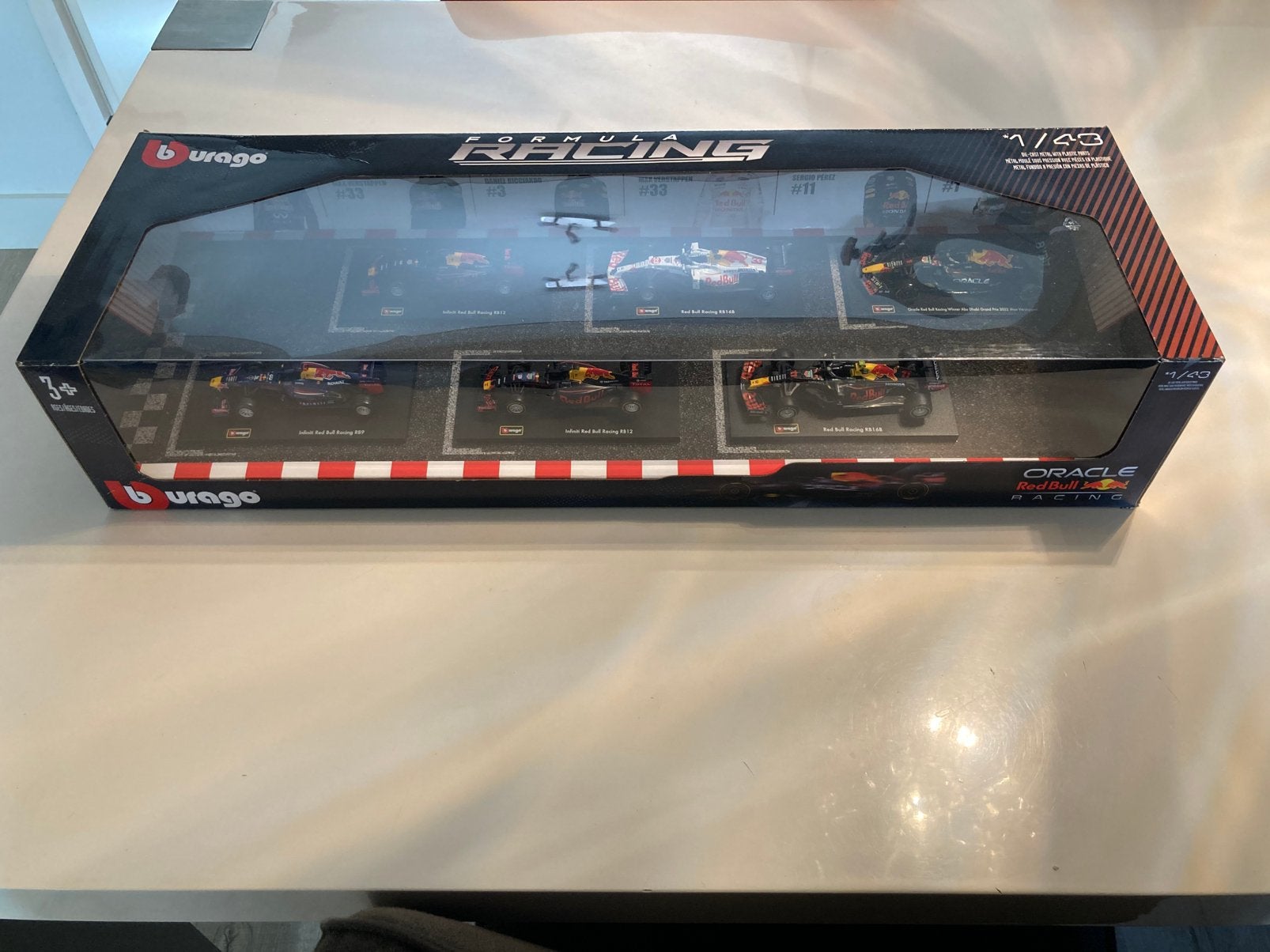 Max Verstappen box 1/43, Ophalen of Verzenden, Nieuw, Formule 1