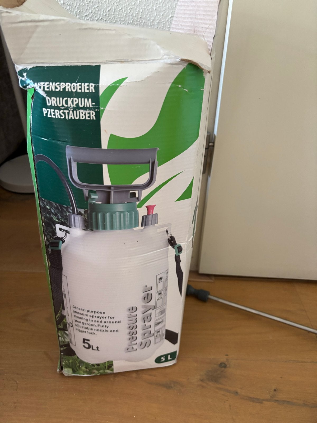 Nieuwe plantensproeier - 5 liter drukspuit, Ophalen, Nieuw, Handsproeier