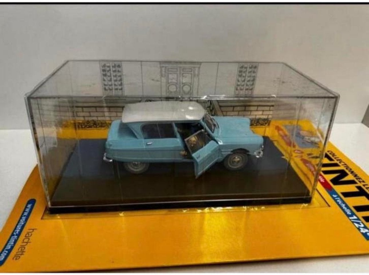 Kuifje auto 1:24 Citroën ami uit juwelen B castafiore no 18, Ophalen of Verzenden, Kuifje, Nieuw, Beeldje of Figuurtje