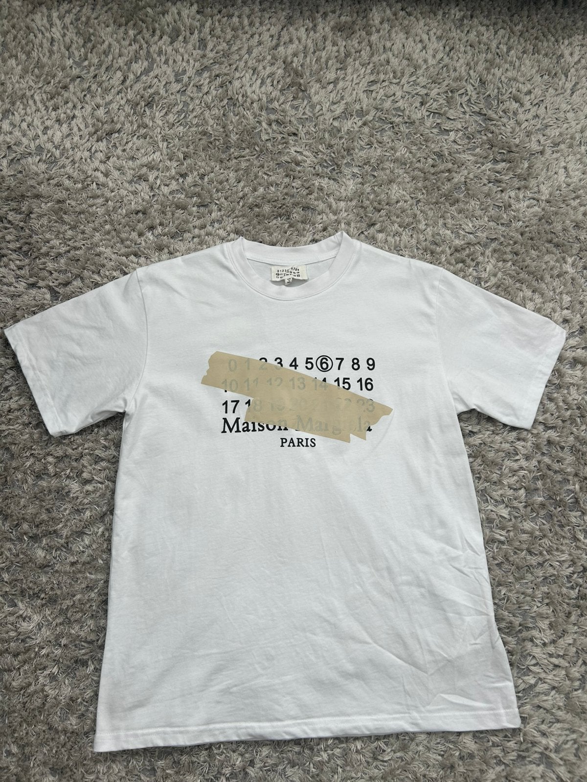 Maison Margiela shirt, Kleding | Heren, T-shirts, Ophalen of Verzenden, Nieuw, Maat 48/50 (M), Wit