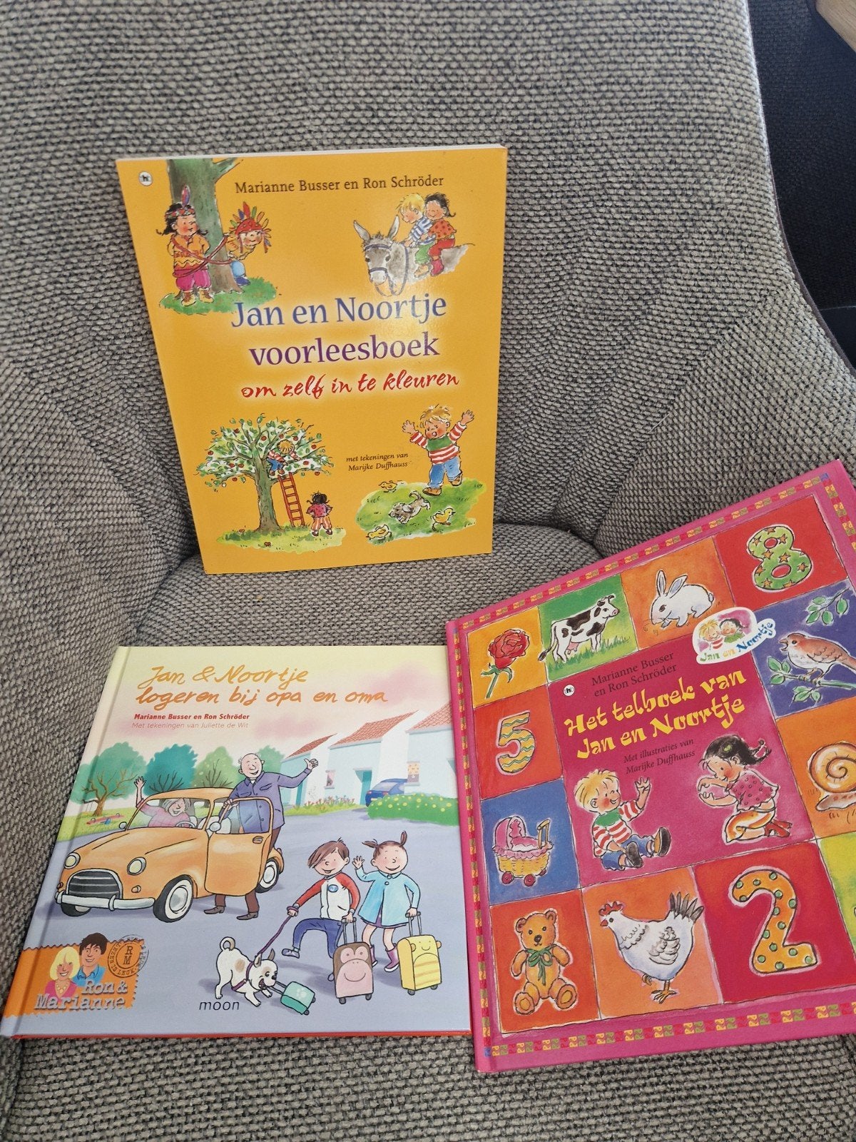 Jan en Noortje boeken set (3 stuks), Ophalen of Verzenden, Gelezen, Marianne Busser en Ron Schröder, Fictie algemeen