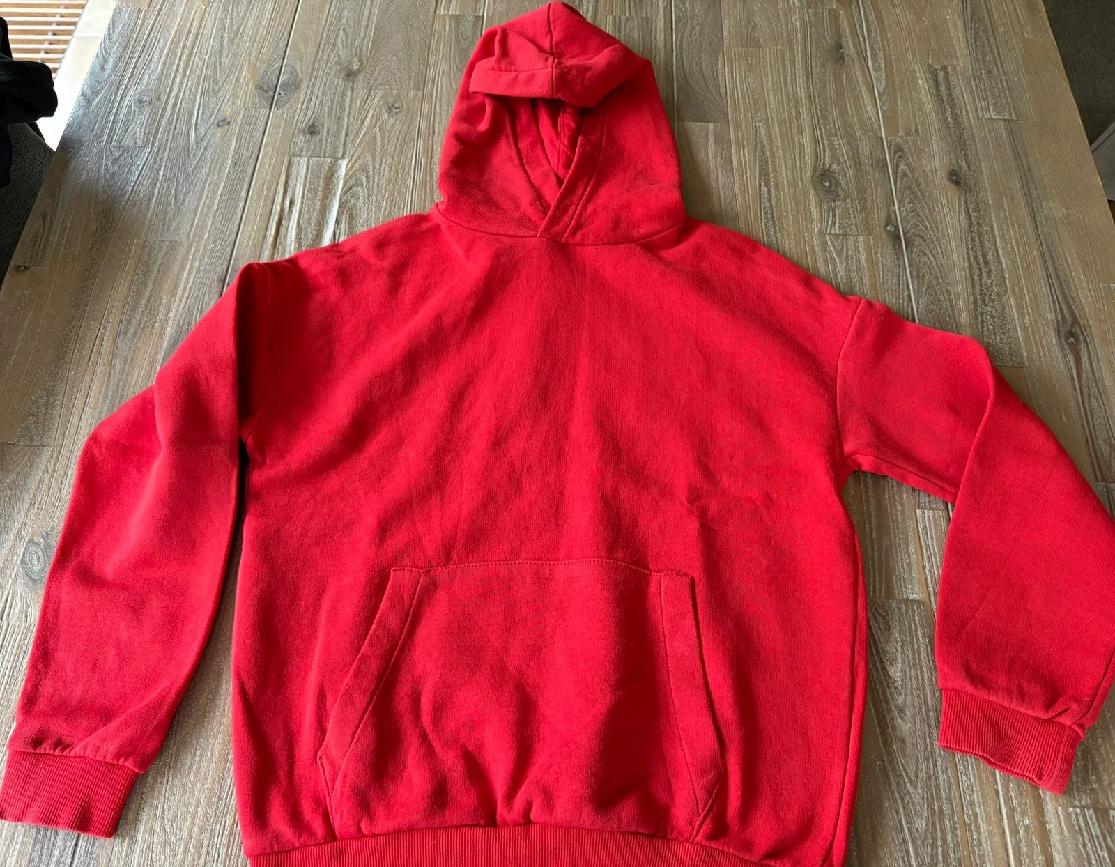 Rode trui/ hoodie mt 146/152, Ophalen of Verzenden, Zo goed als nieuw, Jongen, Trui of Vest