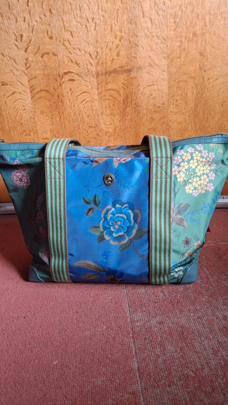 Pip Studio weekend-/handtas, Ophalen of Verzenden, Zo goed als nieuw, Blauw, Handtas
