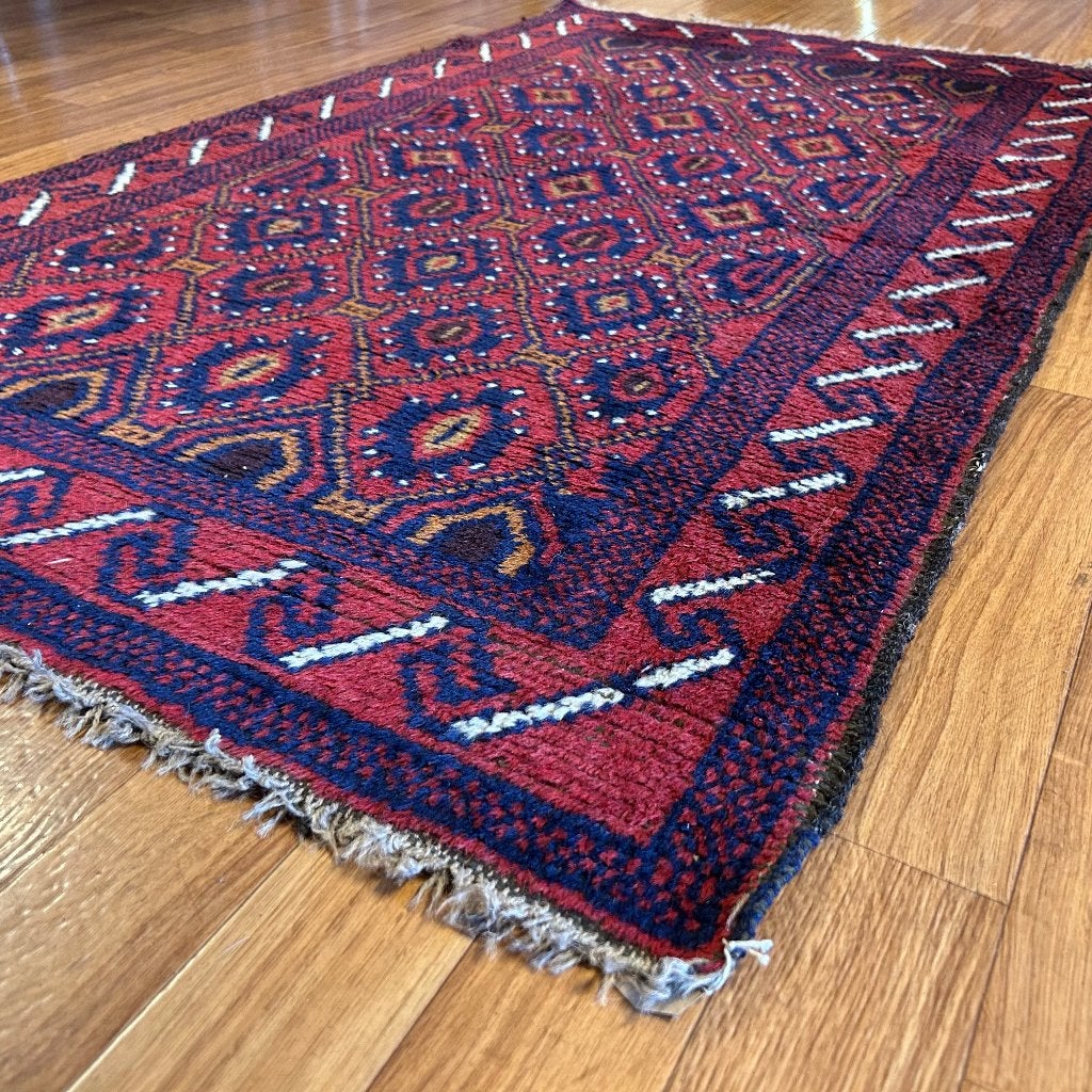 perzisch tapijt schiraz 100% wol 150 x 90 – gebruikt, Huis en Inrichting, Ophalen, TTM Wonen, Meubels – (Perzische) Tapijten en Woonaccessoires