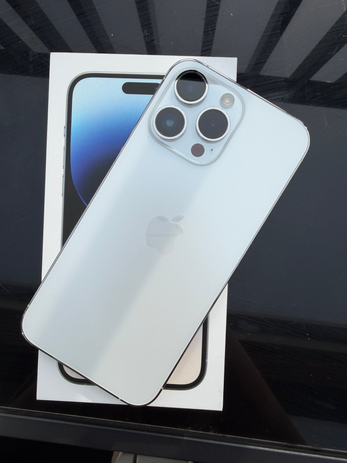iPhone 14 Pro Max 256GB Zilver – perfecte staat, compleet, Telecommunicatie, Mobiele telefoons | Apple iPhone, Zo goed als nieuw