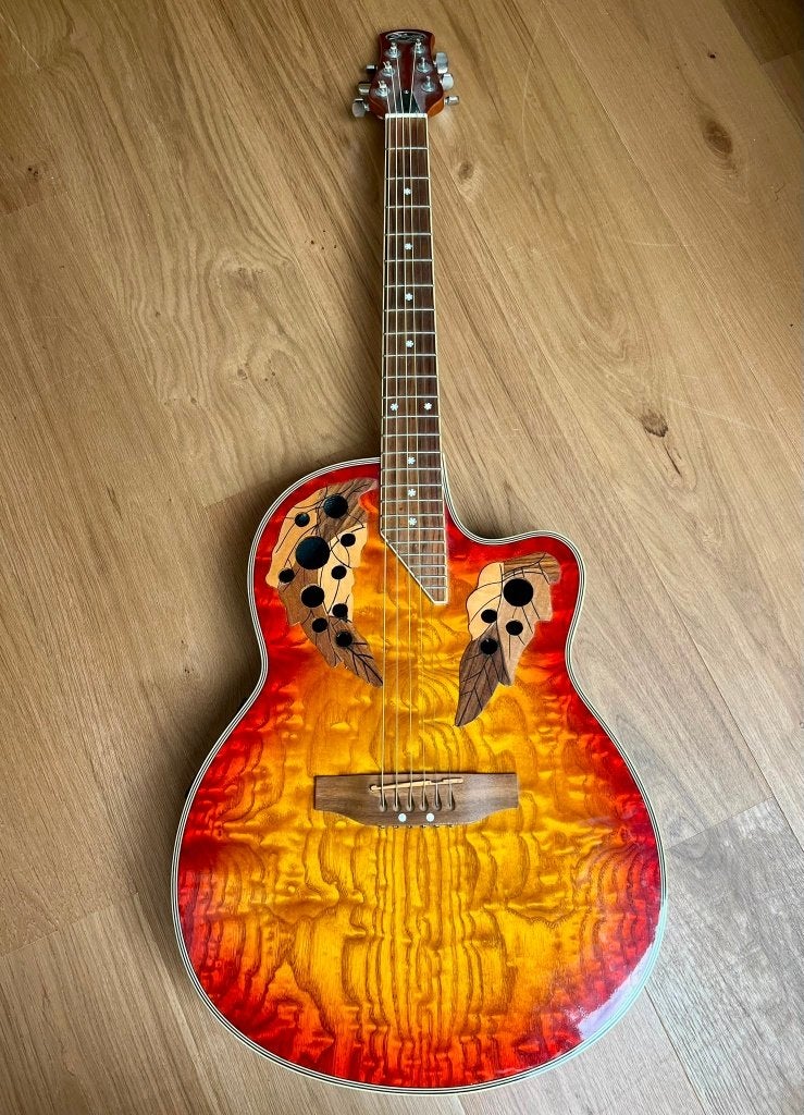 Stagg A2006-CS elektro-akoestische gitaar, Ophalen, Gebruikt, Western- of Steelstringgitaar