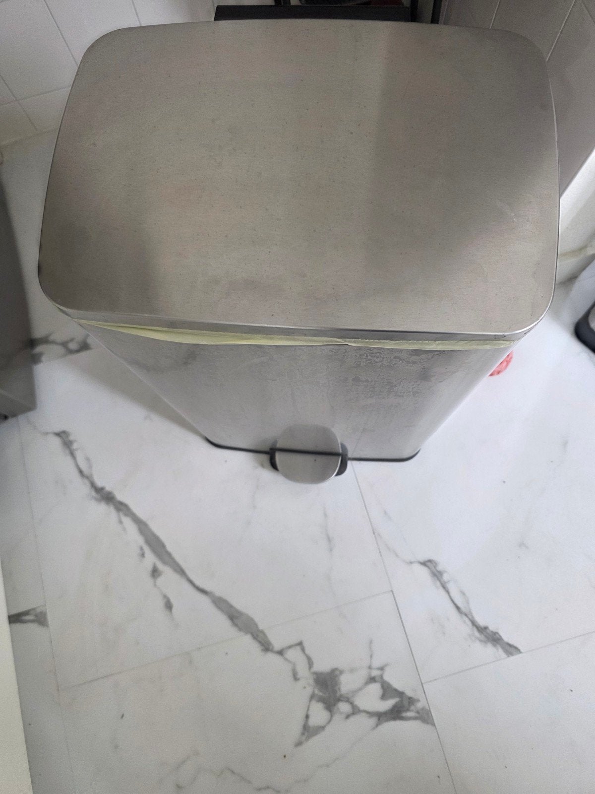 IKEA SULTEN Pedaalemmer - RVS, 40L, Gebruikt, Met pedaal, 40 liter of meer, Ophalen of Verzenden