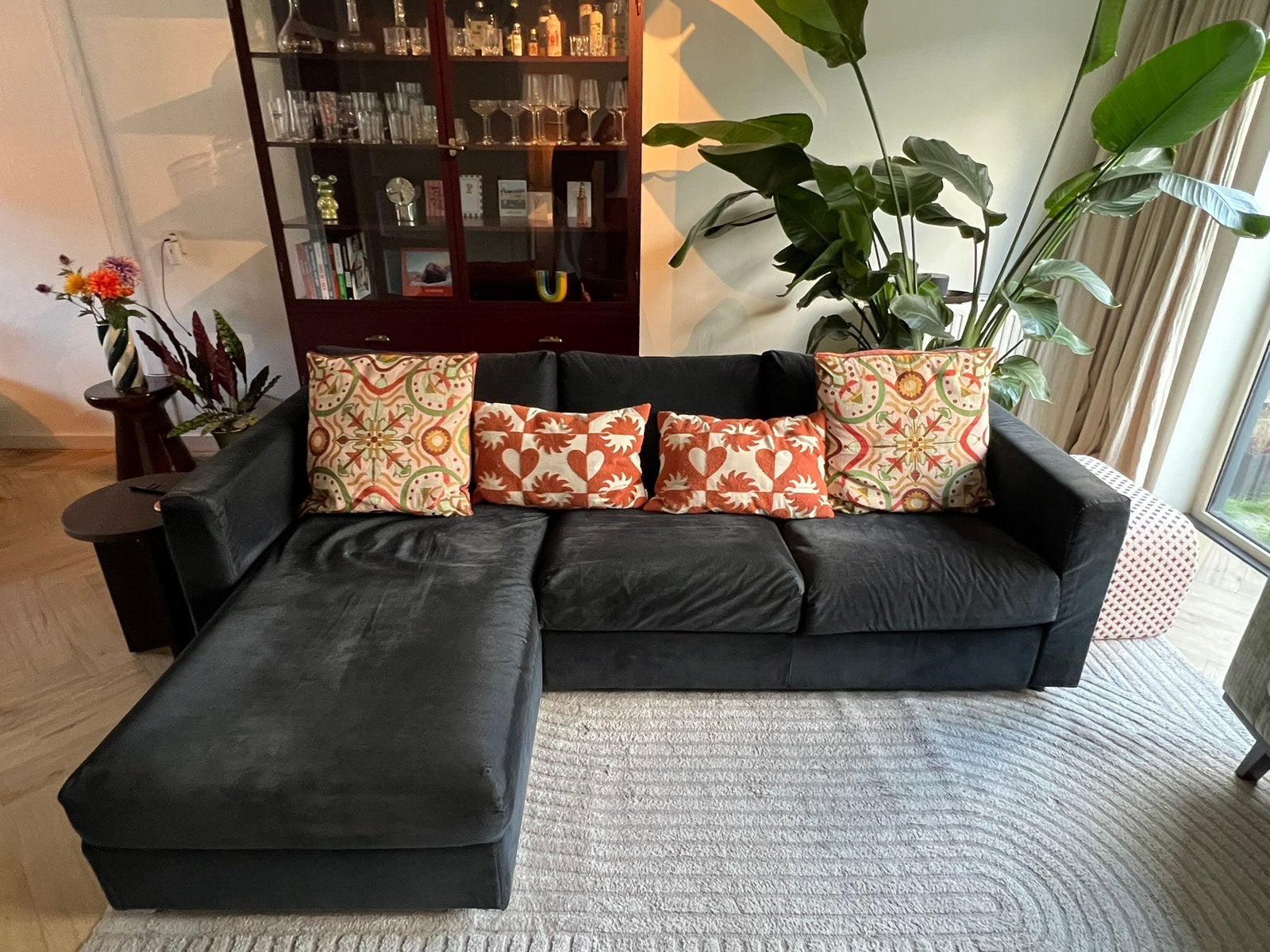 IKEA Vimle 3-zitsbank met chaise lounge, Ophalen, Zo goed als nieuw