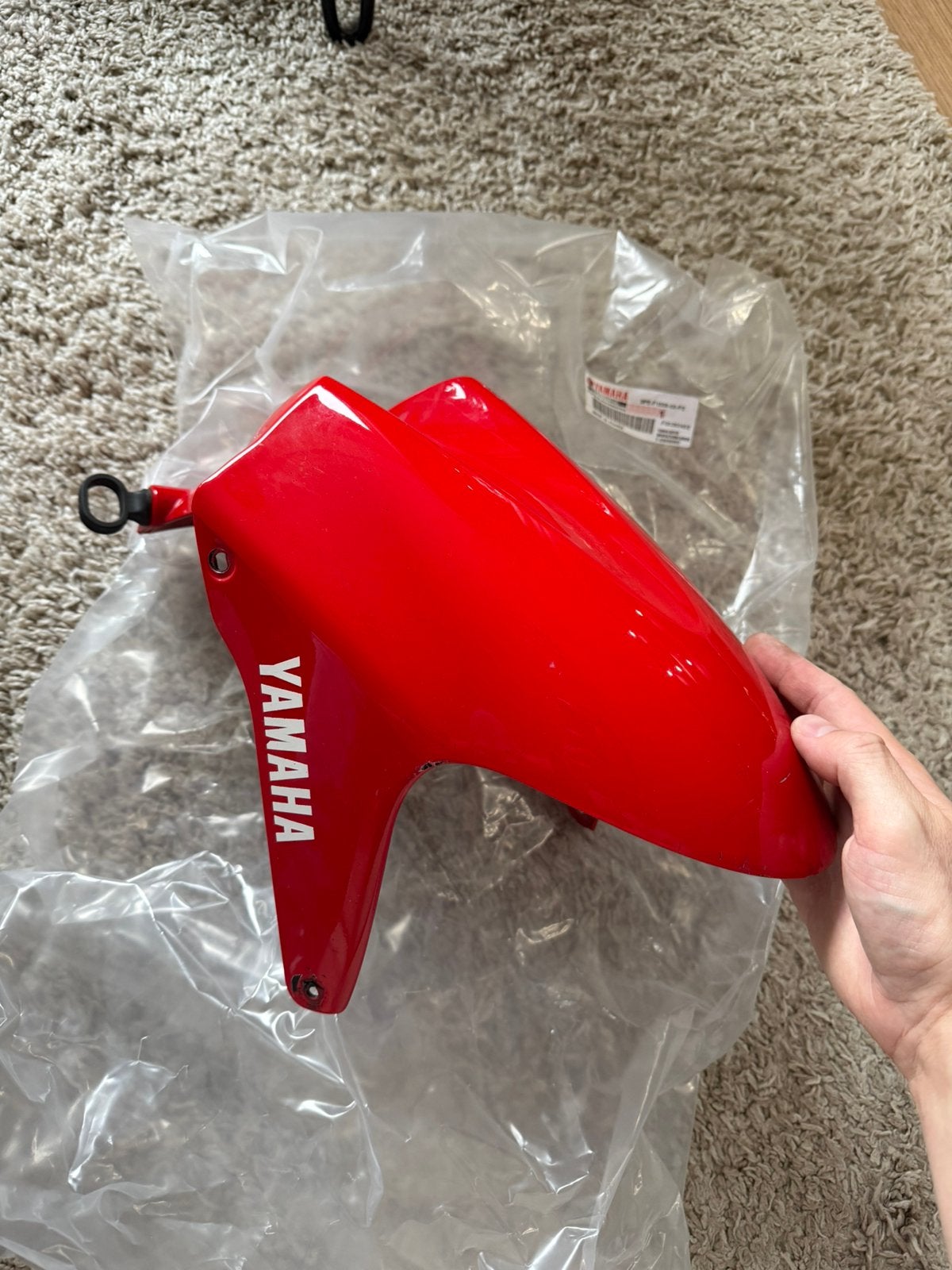Voorspatbord Yamaha Aerox origineel, Ophalen of Verzenden, Gebruikt, Kap, Yamaha