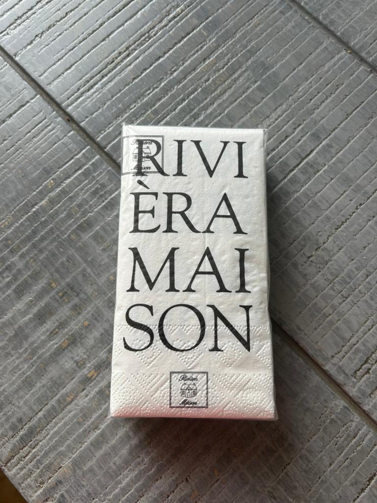 Riviera maison servetten nieuw, Overige typen, Nieuw, Papier/karton, Ophalen of Verzenden