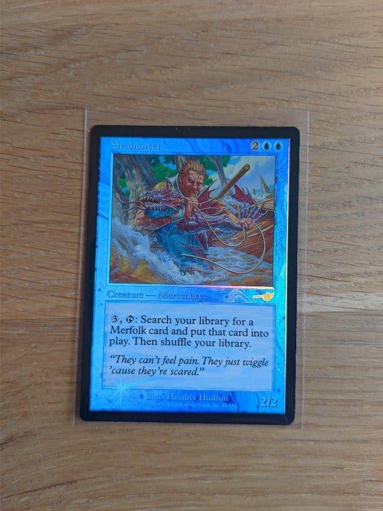 FOIL Seahunter, EX, Nemesis, Ophalen of Verzenden, Gebruikt, Losse kaart, Foil