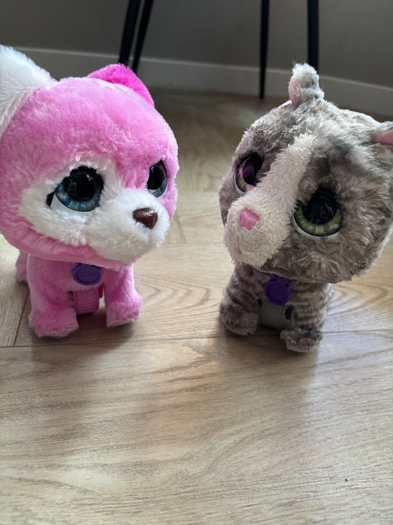 Furreal poesje en hondje, Gebruikt, Overige merken, Met geluid, Overige karakters