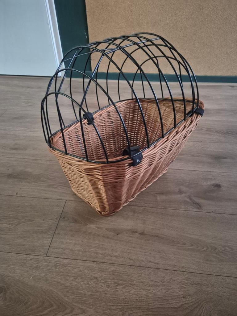 Hondenmand voor op de fiets - Boomerproof, Verzenden, Zo goed als nieuw, Hondenkar, Minder dan 20 kg