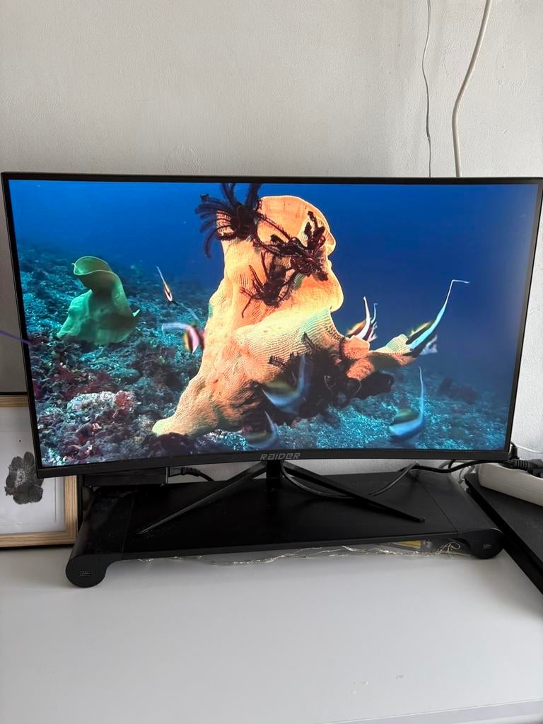 Curve monitor, Audio, Tv en Foto, Televisies, Gebruikt, 120 Hz, 60 tot 80 cm, Ophalen