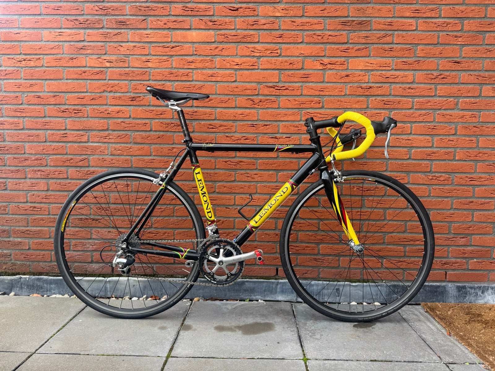Greg Lemond Nevada City racefiets maat 56, 28 inch, Gebruikt, Velgrem, Aluminium