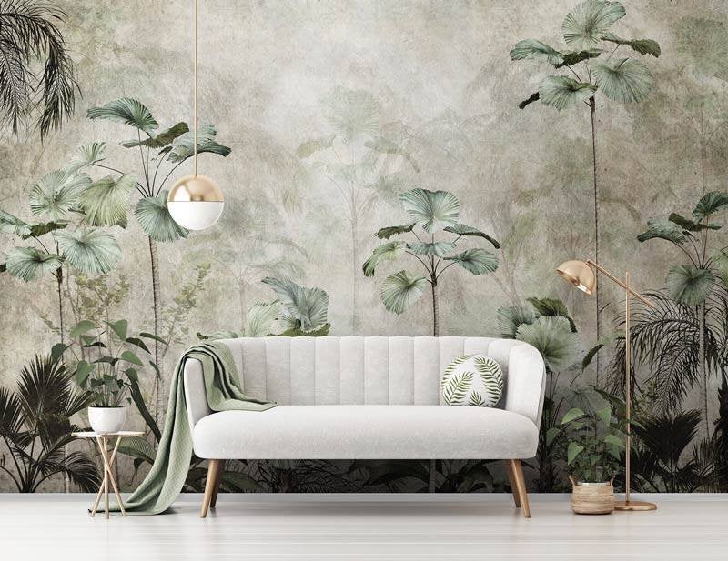 Fotobehang / Behang - Jungle Planten Pracht, Huis en Inrichting, Fotobehangkoning.nl, Overige patronen, Hoogeveen, Info@fotobehangkoning.nl