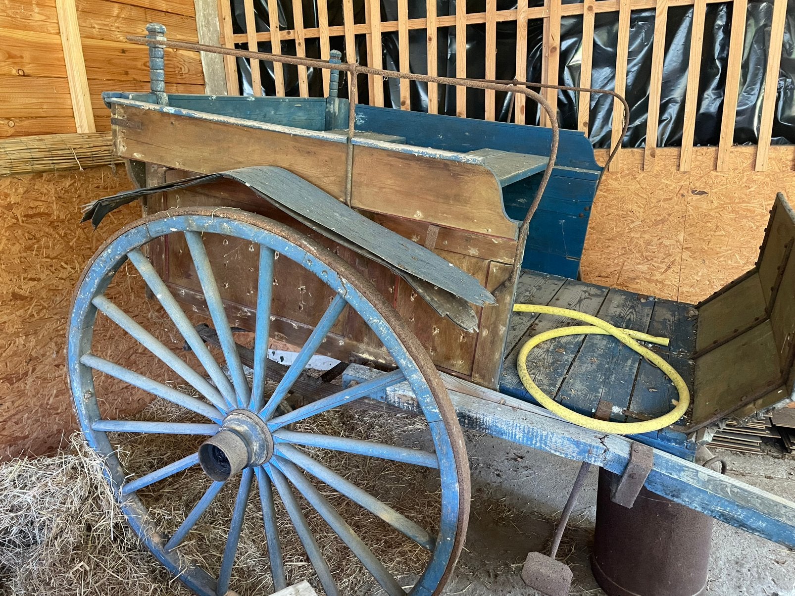 Ouderwetse paardenkar opknapper, Dieren en Toebehoren, Gebruikt, Overige typen, Paard of Pony