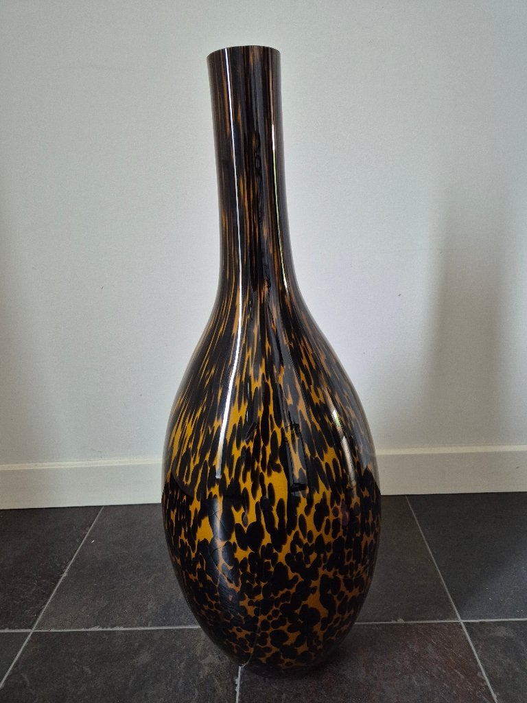 Mooie grote vaas, Huis en Inrichting, Woonaccessoires | Vazen, Ophalen, 72 cm, Meerkleurig, Glas