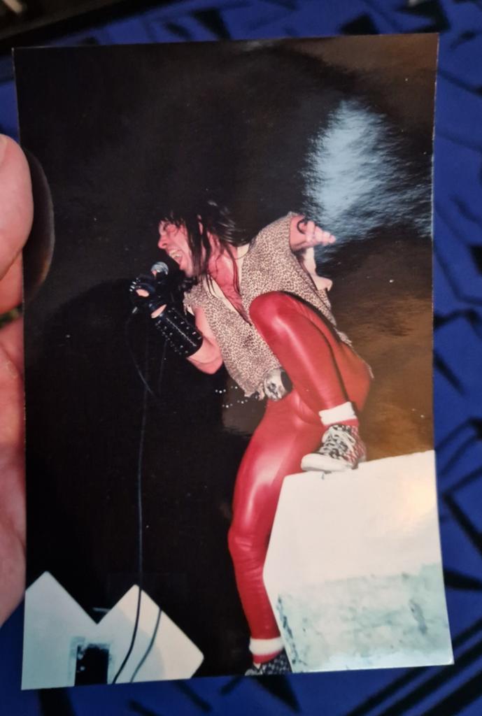 Foto's Iron maiden world slavery tour, Ophalen of Verzenden, Foto of Kaart