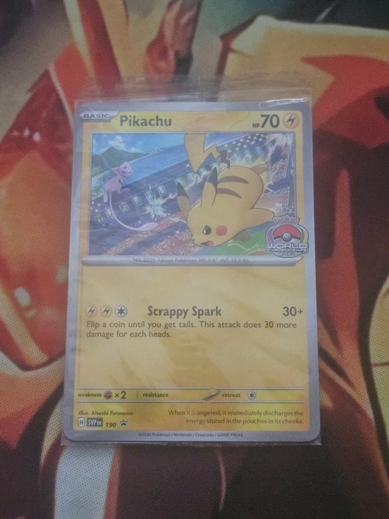 Pokemon kaart pikachu svp190 sealed promo., Hobby en Vrije tijd, Verzamelkaartspellen | Pokémon, Ophalen of Verzenden, Zo goed als nieuw