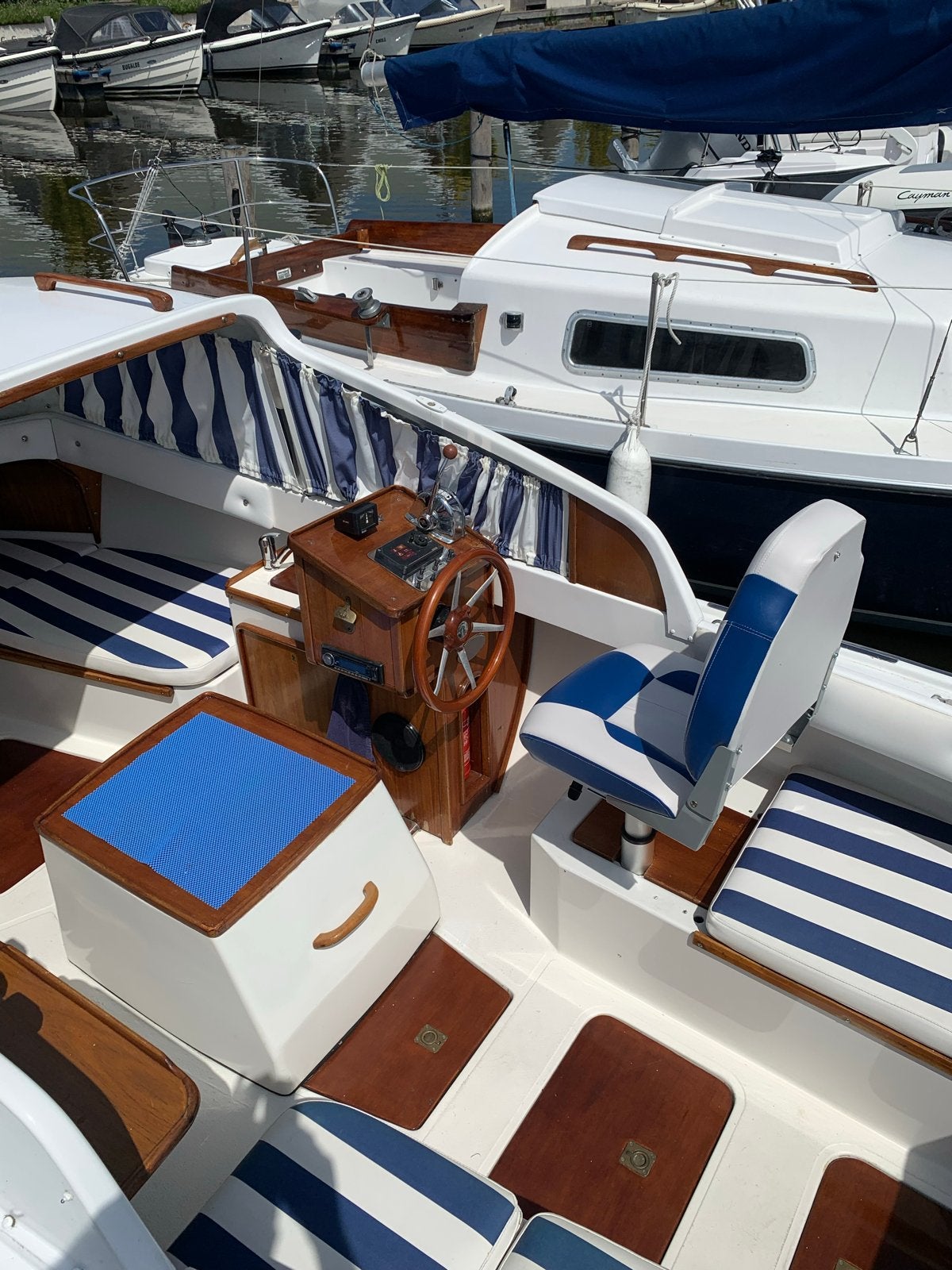 Saga 620 sloep met Vetus 16pk dieselmotor - Perfecte staat, Ophalen, 16 pk, Gebruikt, Binnenboordmotor