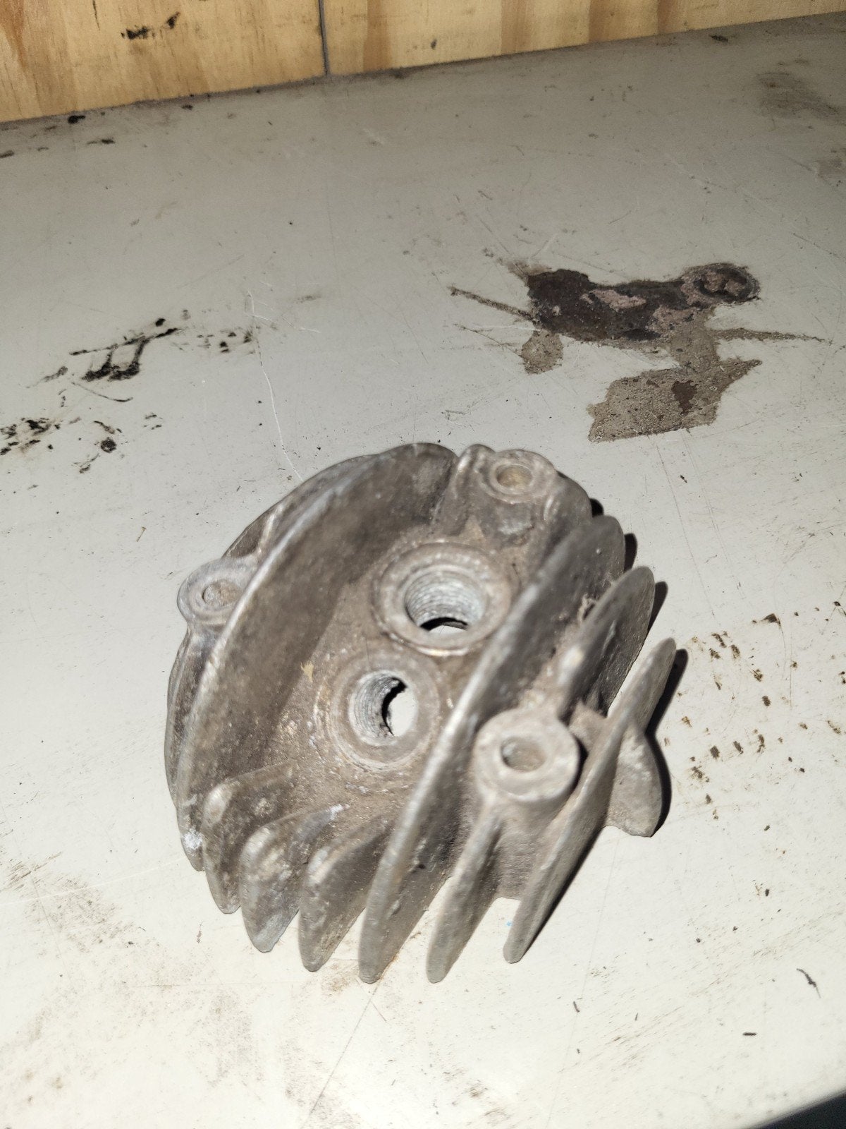 moto guzzi cilinderkop, Motoren, Onderdelen | Oldtimers, Ophalen of Verzenden