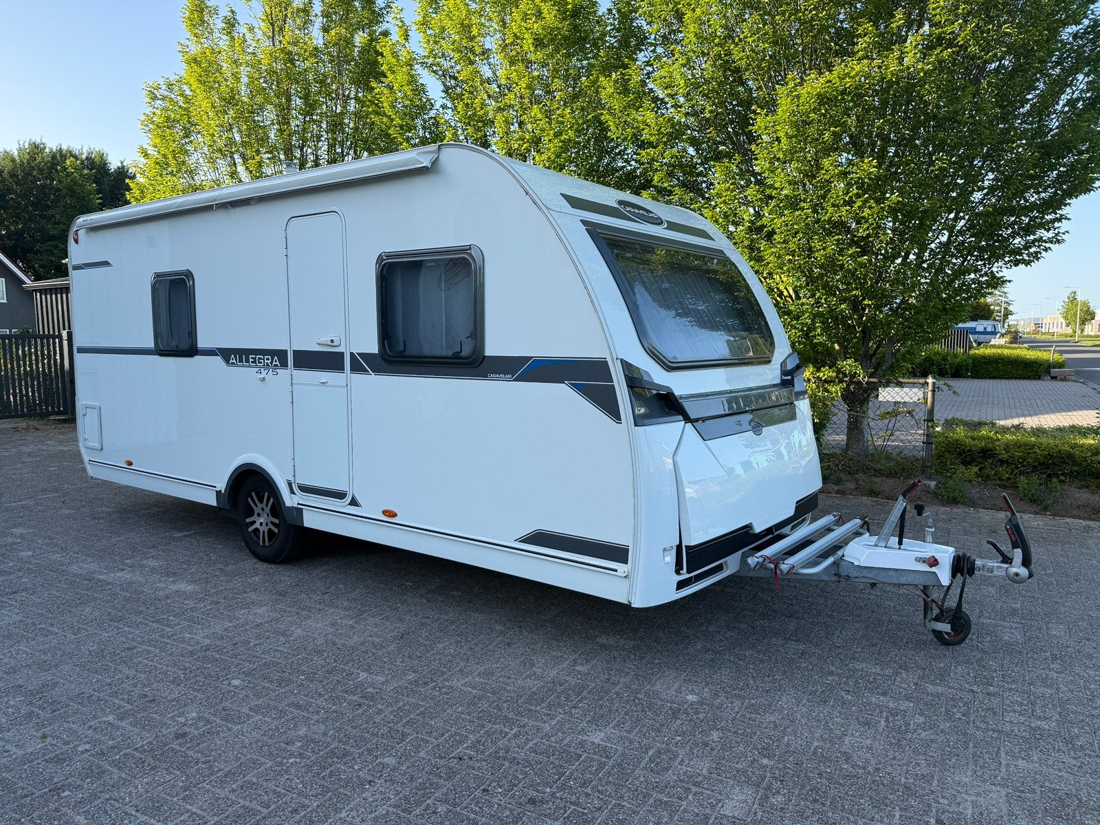 Caravelair Allegra 475, Caravans en Kamperen, Rondzit, Particulier, 4 tot 5 meter, Stabilisator